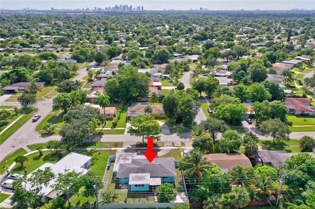 drone / aerial view