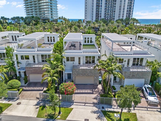 18935 Atlantic Blvd, Sunny Isles Beach, FL 33160 - view of subject property with a large body of water