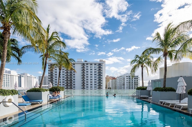 view of swimming pool