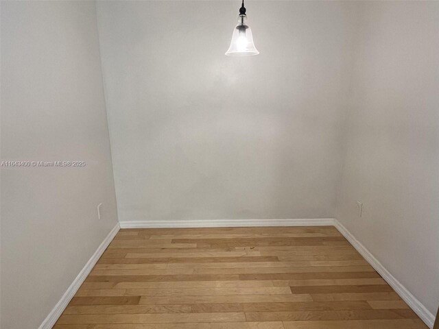 hallway featuring light hardwood / wood-style floors