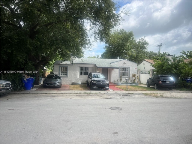 view of ranch-style home