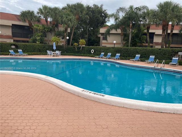 view of swimming pool