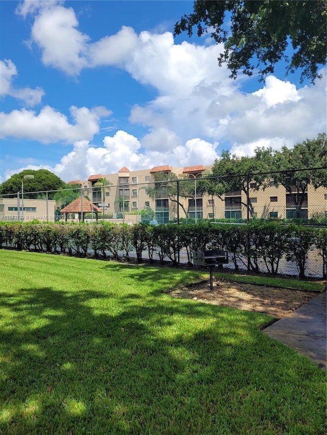 surrounding community featuring a yard