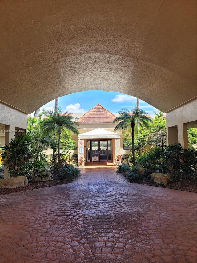 view of patio / terrace with french doors