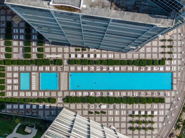 aerial view