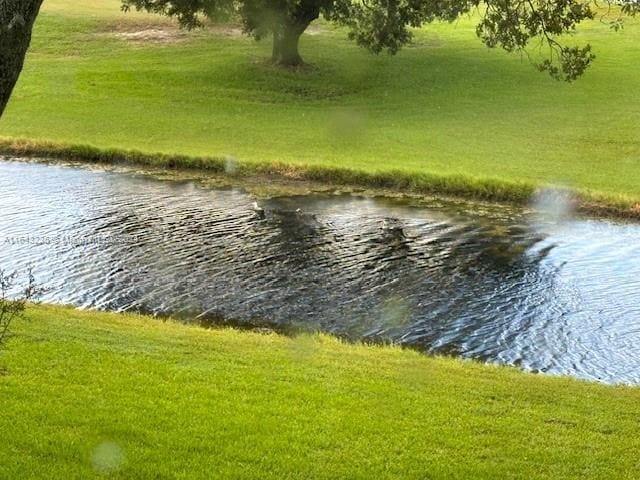 property view of water