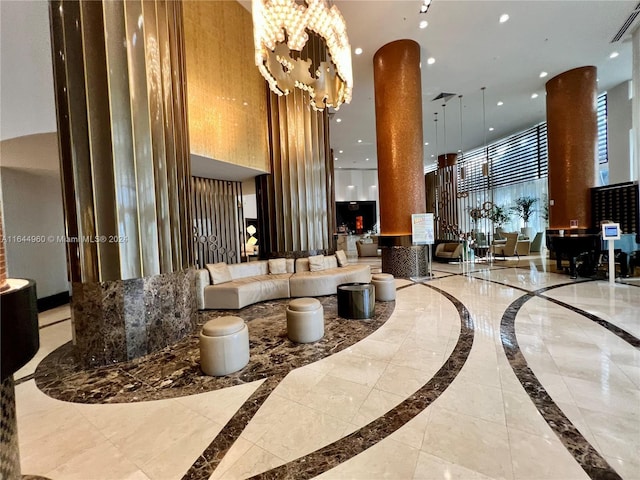 view of building lobby