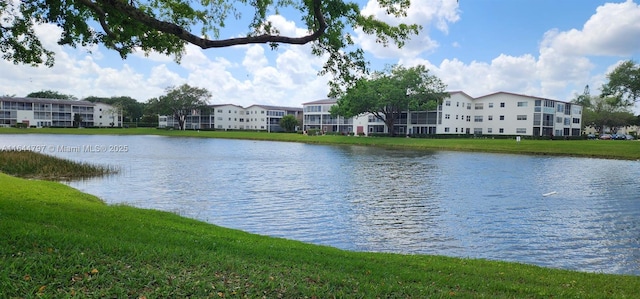 property view of water