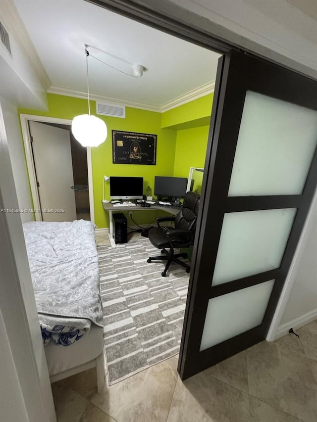 1850 S Ocean Dr Unit 3809, Hallandale Beach, FL 33009 - office space featuring crown molding and baseboards