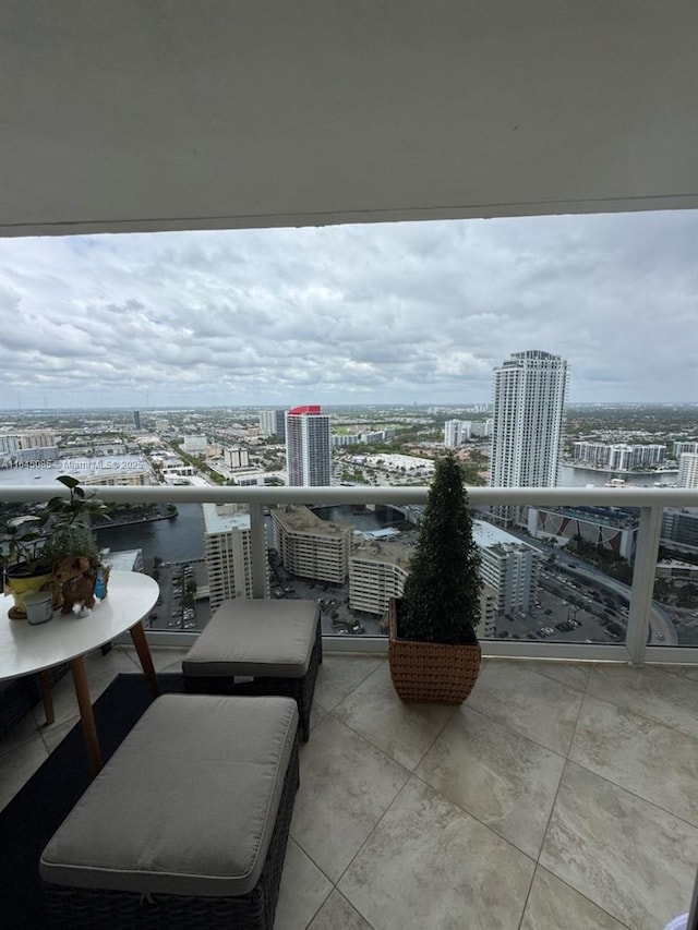 1850 S Ocean Dr Unit 3809, Hallandale Beach, FL 33009 - patio / terrace with a city view