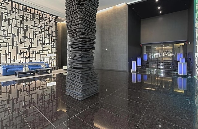 1850 S Ocean Dr Unit 3809, Hallandale Beach, FL 33009 - lobby featuring a towering ceiling