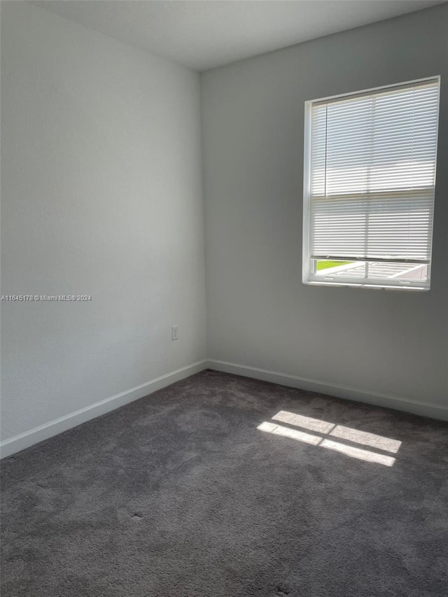 unfurnished room featuring carpet floors