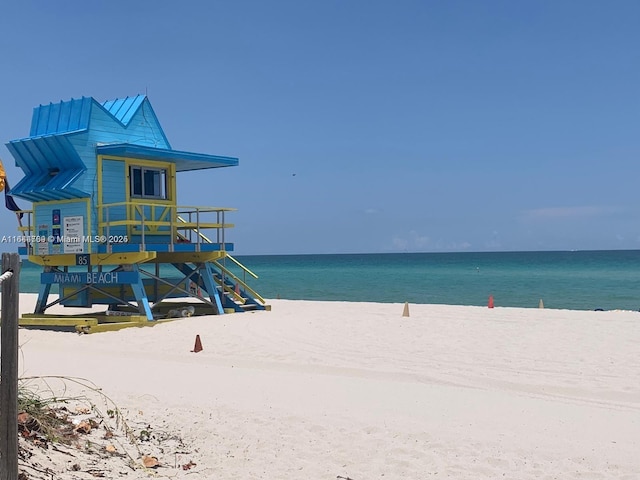 8420 Byron Ave Unit 4, Miami Beach, FL 33141 - water view with local beach
