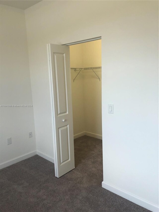 view of closet