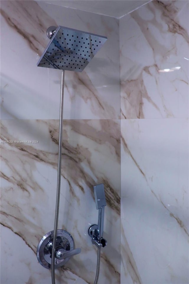 900 Saint Charles Pl Unit 316, Pembroke Pines, FL 33026 - bathroom view of a marble finish shower