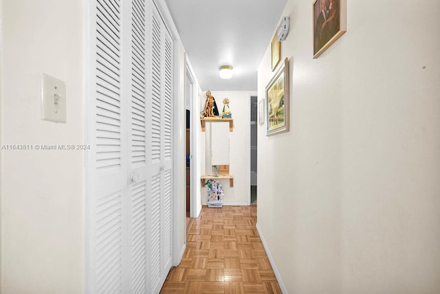 4800 Hillcrest Ln Unit 210, Hollywood, FL 33021 - hallway featuring baseboards