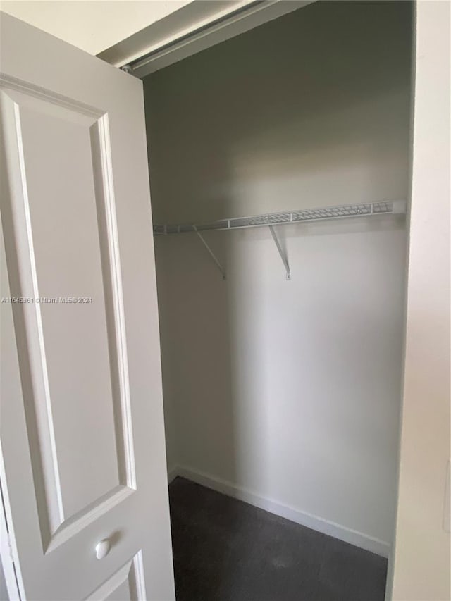 view of closet