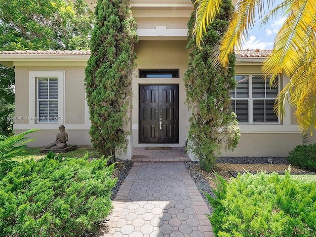 view of property entrance