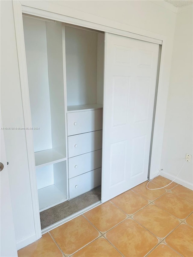 view of closet