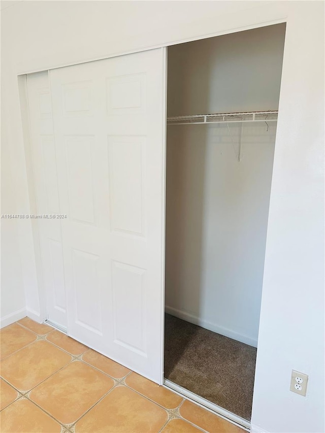 view of closet