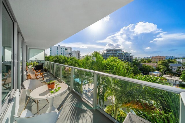 1600 SW 1st Ave Unit 614, Miami, FL 33129 - balcony with a city view
