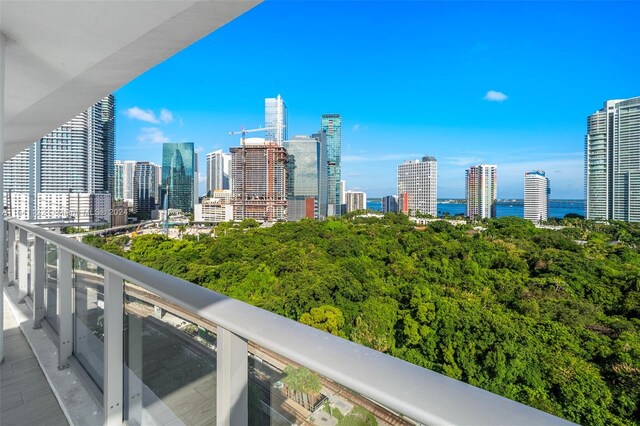 1600 SW 1st Ave Unit 614, Miami, FL 33129 - balcony with a city view