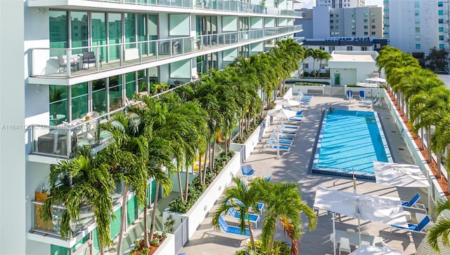 view of swimming pool