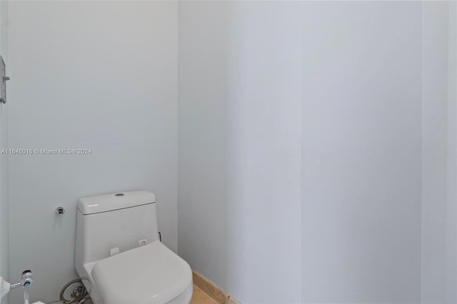 bathroom with toilet