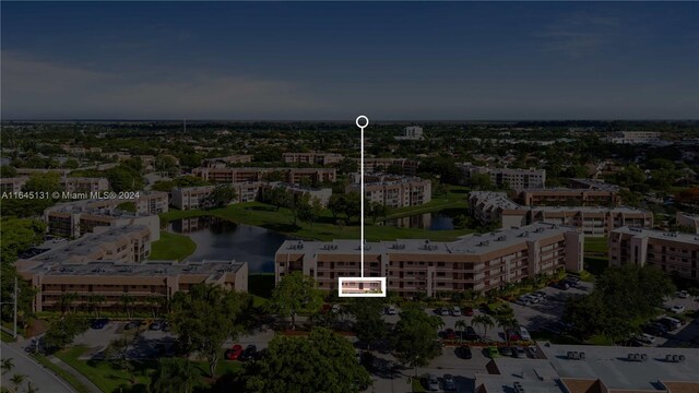 10207 Sunrise Lakes Blvd Unit 203, Sunrise, FL 33322 - aerial view of property's location featuring a large body of water and apartment complex