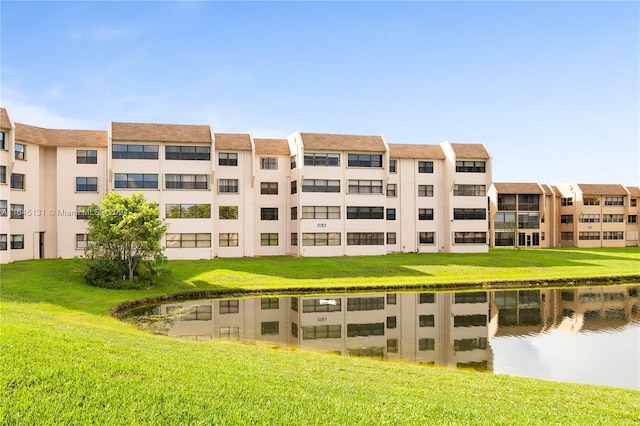 view of property featuring a water view