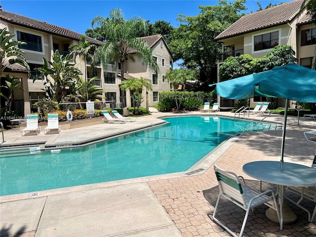 view of swimming pool