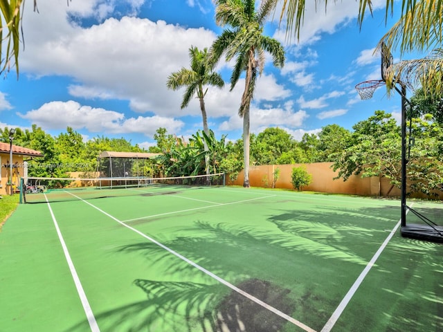 175 SW 132nd Ave, Miami, FL 33184 - view of tennis court