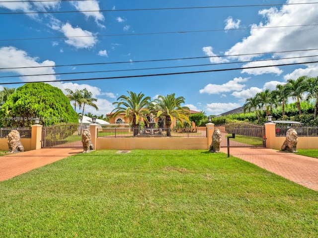 175 SW 132nd Ave, Miami, FL 33184 - view of yard with a gate