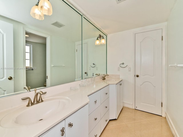 175 SW 132nd Ave, Miami, FL 33184 - full bath featuring double vanity, tile patterned floors, toilet, and baseboards