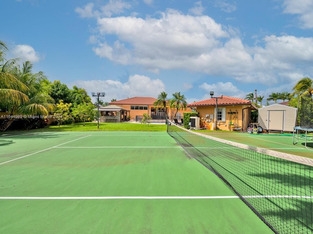 175 SW 132nd Ave, Miami, FL 33184 - view of tennis court