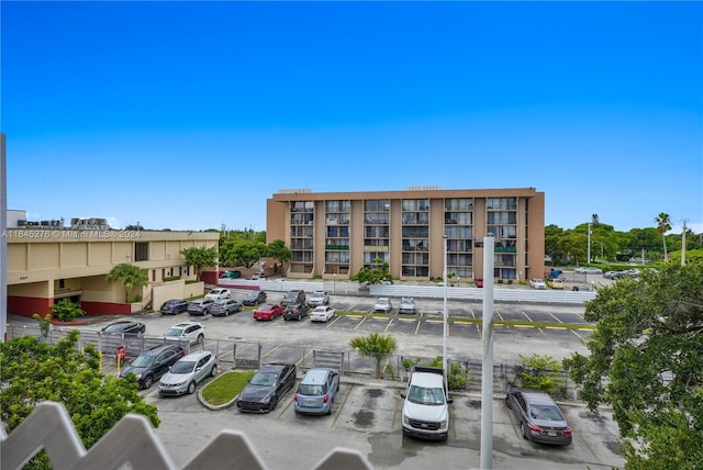 view of car parking