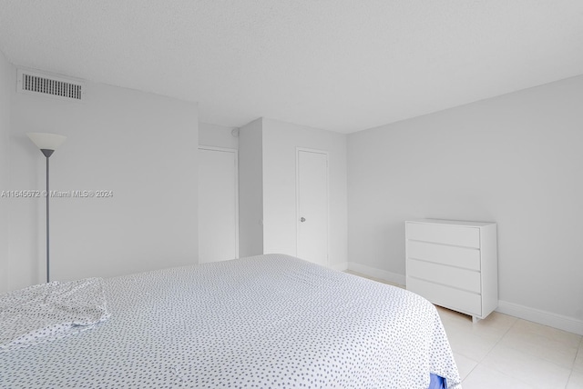 view of tiled bedroom