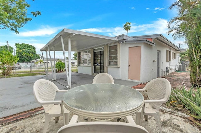 4296 E 9th Ln, Hialeah, FL 33013 - view of patio featuring outdoor dining space