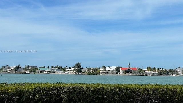 view of water feature