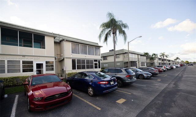 view of car parking