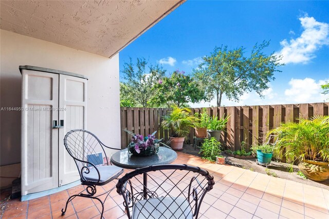 view of patio / terrace