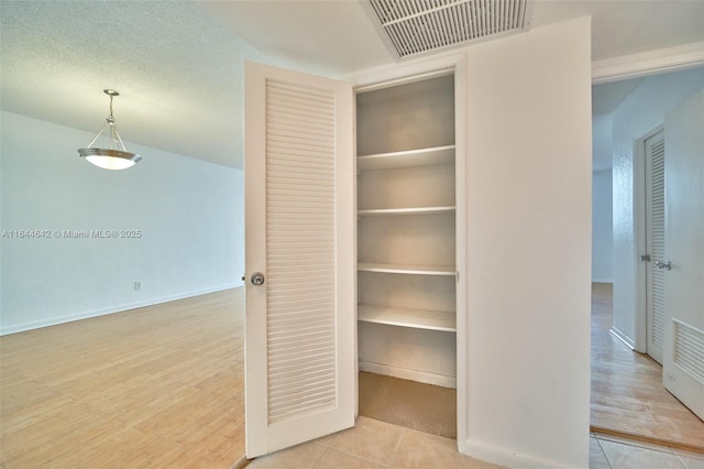 closet with visible vents