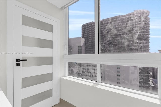 interior space featuring a healthy amount of sunlight