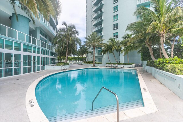view of community pool