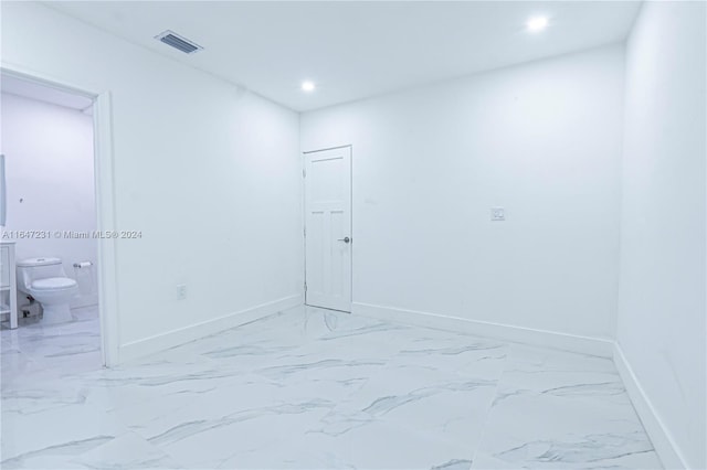 view of empty room