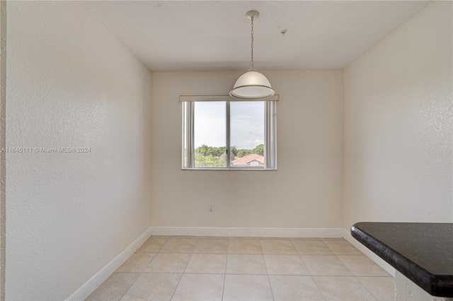 view of tiled empty room