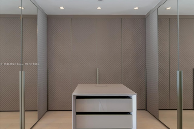 view of closet