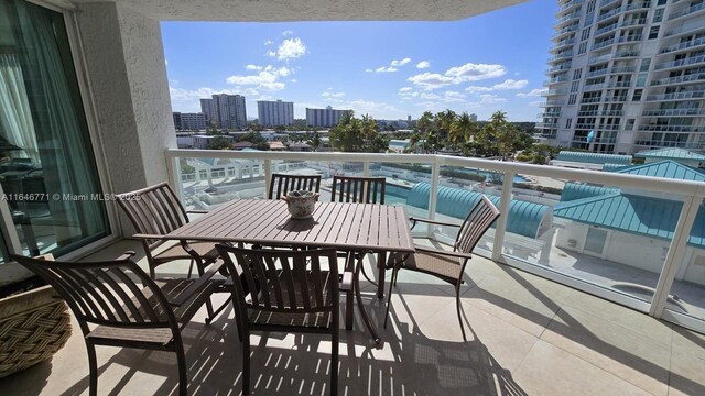 16400 Collins Ave Unit 646, Sunny Isles Beach, FL 33160 - view of building exterior with a water view and a view of city