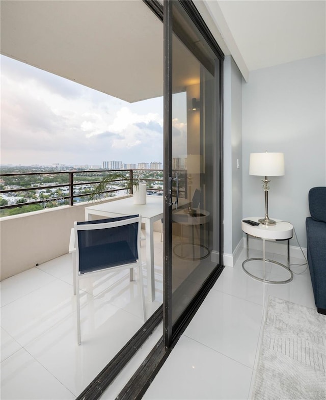 600 Three Islands Blvd Unit 1501, Hallandale Beach, FL 33009 - balcony featuring a city view