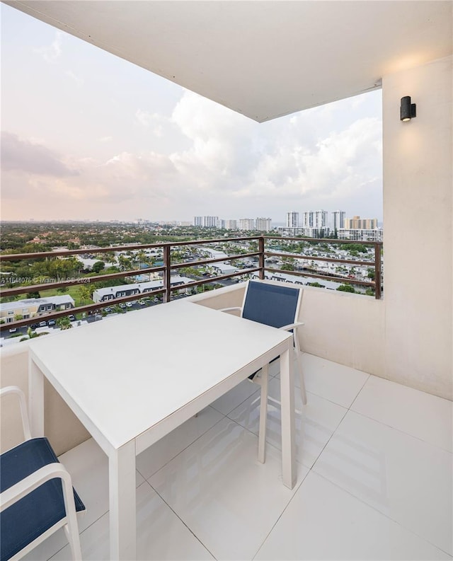 600 Three Islands Blvd Unit 1501, Hallandale Beach, FL 33009 - balcony with a city view